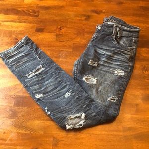 Distressed Jeans